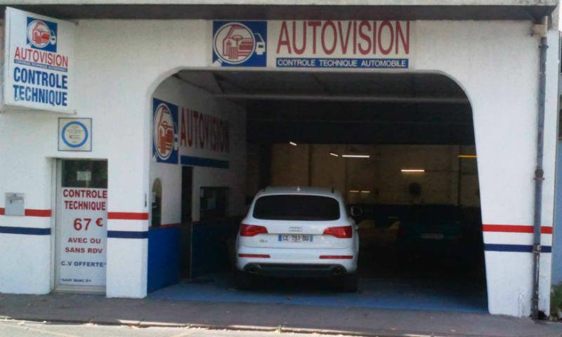 Centre de contrôle technique automobile Autovision AUTO 2 P Bordeaux